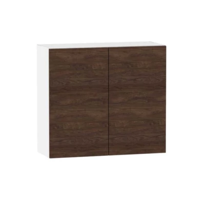 Horní kuchyňská skříňka ADAMA - šířka 80 cm, marine wood / bílá