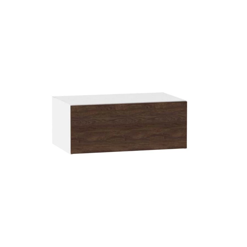 Kuchyňská závěsná skříňka ADAMA - šířka 90 cm, marine wood / bílá
