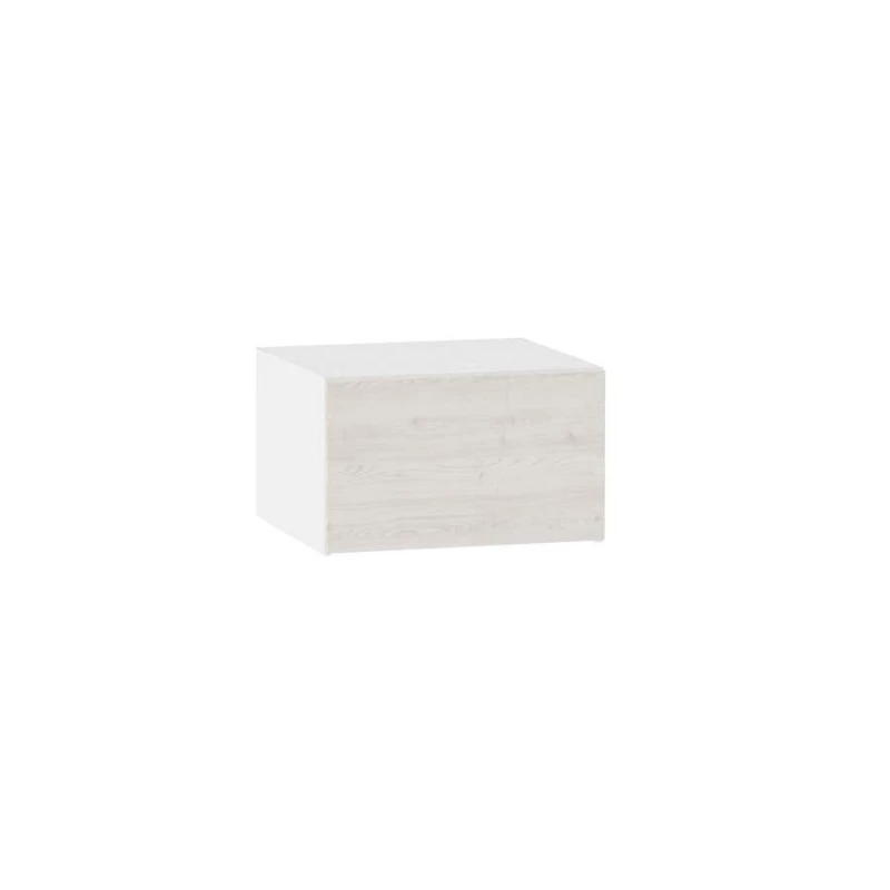 Kuchyňská závěsná skříňka ADAMA - šířka 60 cm, modřín sibu / bílá