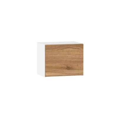 Závěsná kuchyňská skříňka ADAMA - šířka 45 cm, ořech lyon / bílá