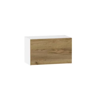 Závěsná kuchyňská skříňka ADAMA - šířka 60 cm, dub craft zlatý / bílá