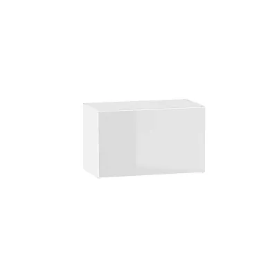 Závěsná kuchyňská skříňka ADAMA - šířka 60 cm, lesklá bílá / bílá