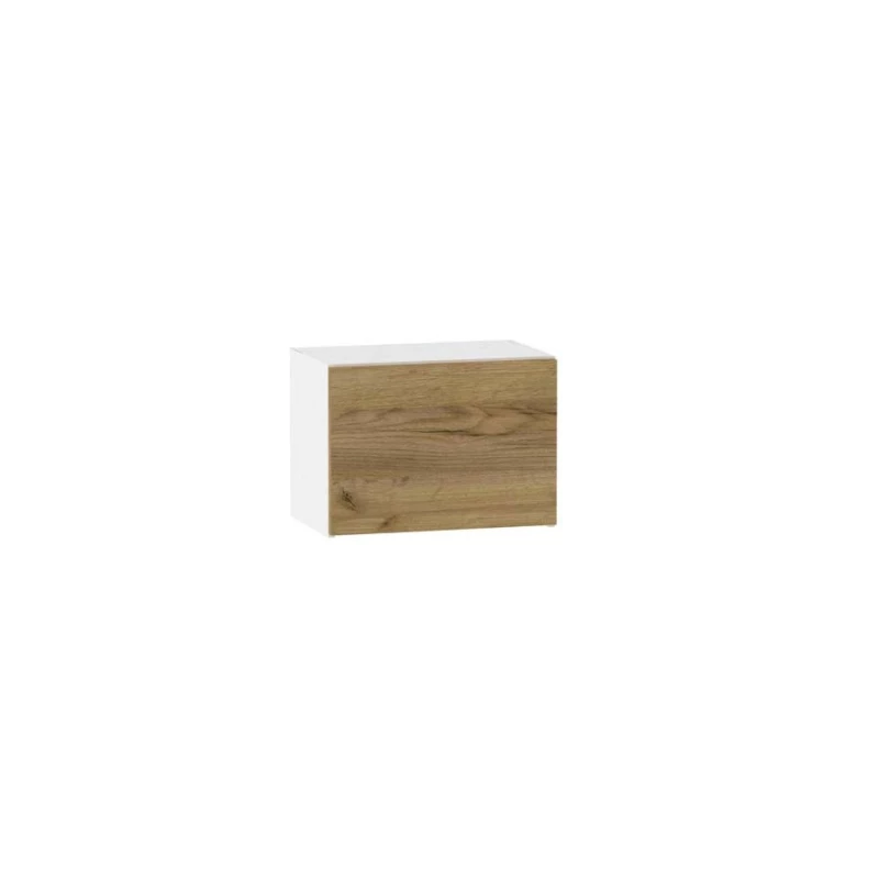 Závěsná kuchyňská skříňka ADAMA - šířka 50 cm, dub craft zlatý / bílá