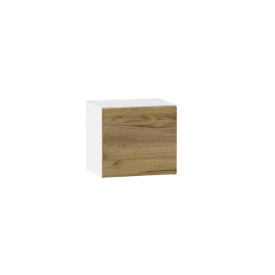 Závěsná kuchyňská skříňka ADAMA - šířka 40 cm, dub craft zlatý / bílá