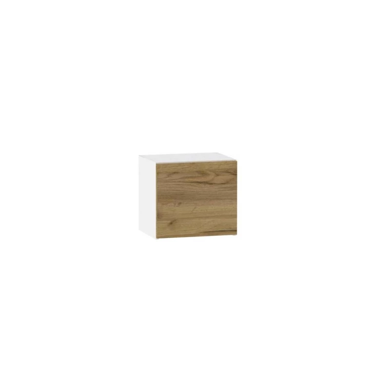 Závěsná kuchyňská skříňka ADAMA - šířka 40 cm, dub craft zlatý / bílá
