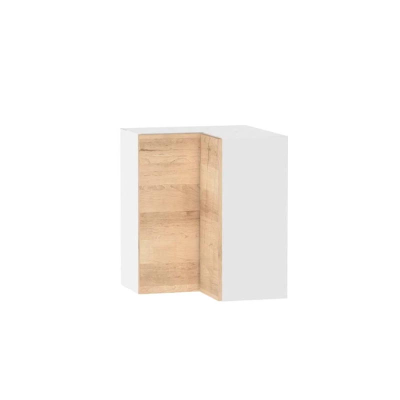 Kuchyňská rohová skříňka ADAMA - šířka 60 cm, buk artisan / bílá