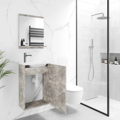 Koupelnový set ALON - beton smart