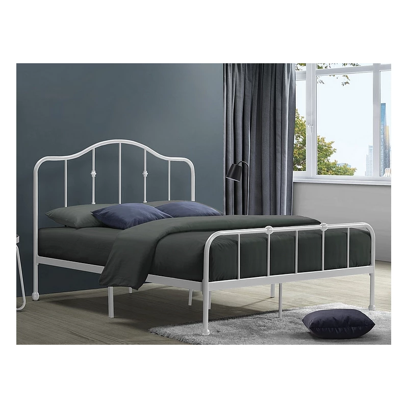 Manželská postel TAIRA - 140x200, bílá