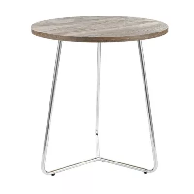 Odkládací stolek MORITZ - ořech / chrom