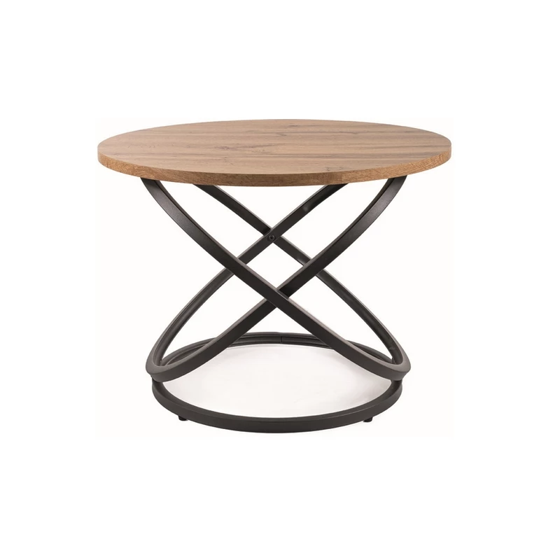 Konferenční stolek DIDIER - dub / černý