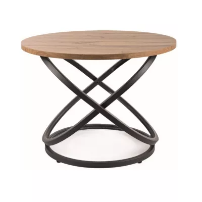 Konferenční stolek DIDIER - dub / černý