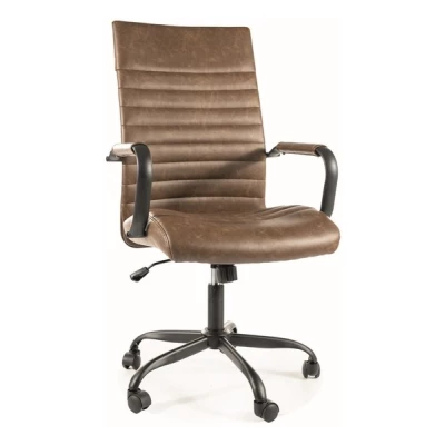 Kancelářská židle DAMIRA - hnědá