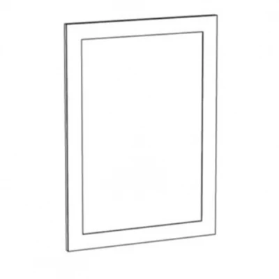 Boční krycí panel na dolní kuchyňskou skříňku ARACY - 56x72 cm, bílý