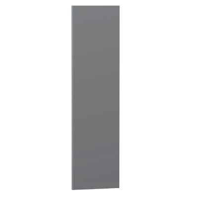 Boční krycí panel na horní kuchyňskou skříňku ARACY - 30x108 cm, šedý
