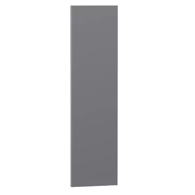 Boční krycí panel na horní kuchyňskou skříňku ARACY - 30x108 cm, šedý