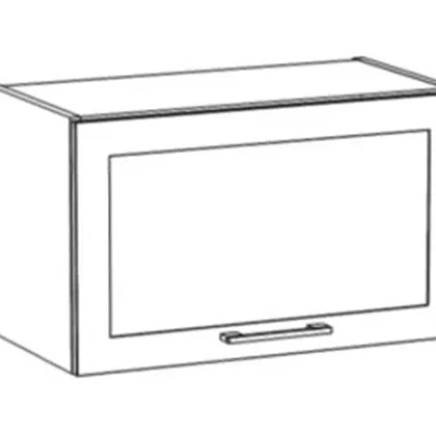Závěsná kuchyňská skříňka ARACY - šířka 60 cm, bílá