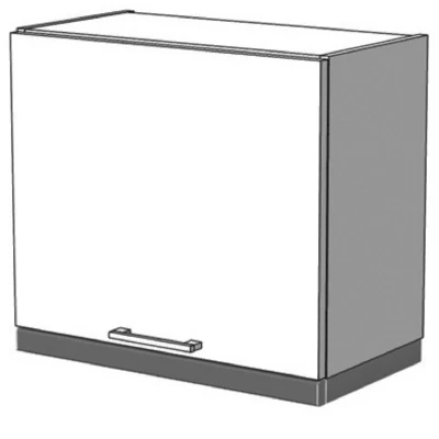 Digestořová skříňka ARACY - šířka 60 cm, bílá