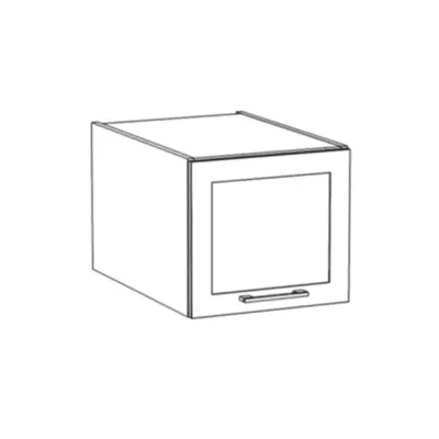 Kuchyňská závěsná skříňka ARACY - šířka 40 cm, bílá