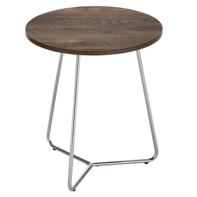 Odkládací stolek MORITZ - ořech / chrom