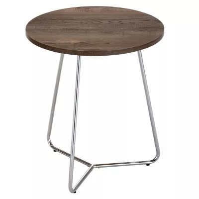 Odkládací stolek MORITZ - ořech / chrom