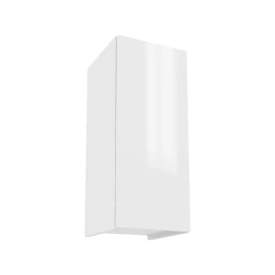 Horní kuchyňská skříňka IRENA - šířka 30 cm, lesklá bílá