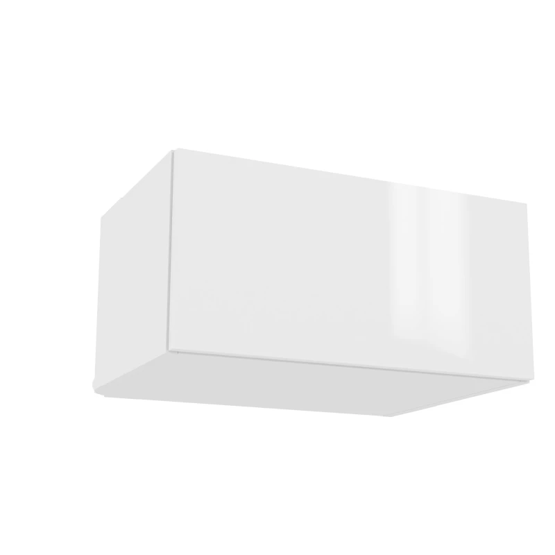Kuchyňská závěsná skříňka IRENA - šířka 90 cm, lesklá bílá