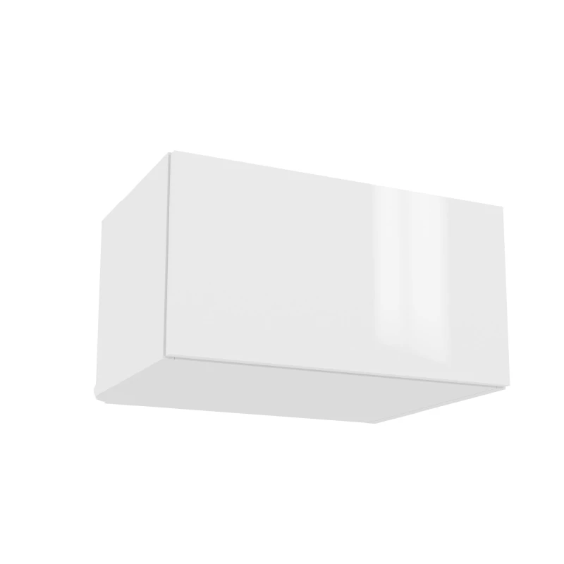 Kuchyňská závěsná skříňka IRENA - šířka 80 cm, lesklá bílá