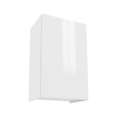 Horní kuchyňská skříňka IRENA - šířka 45 cm, lesklá bílá