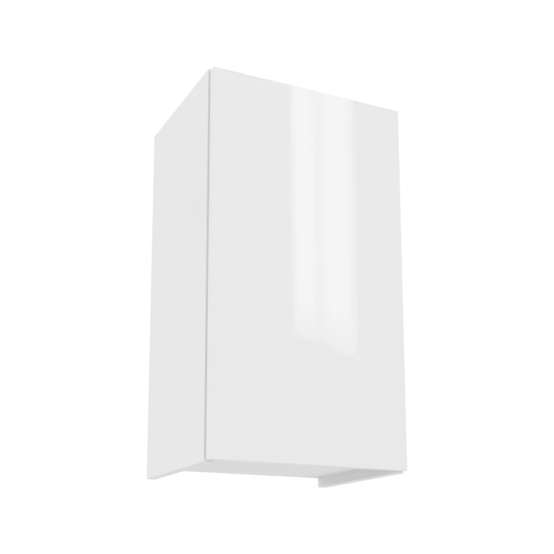 Horní kuchyňská skříňka IRENA - šířka 40 cm, lesklá bílá