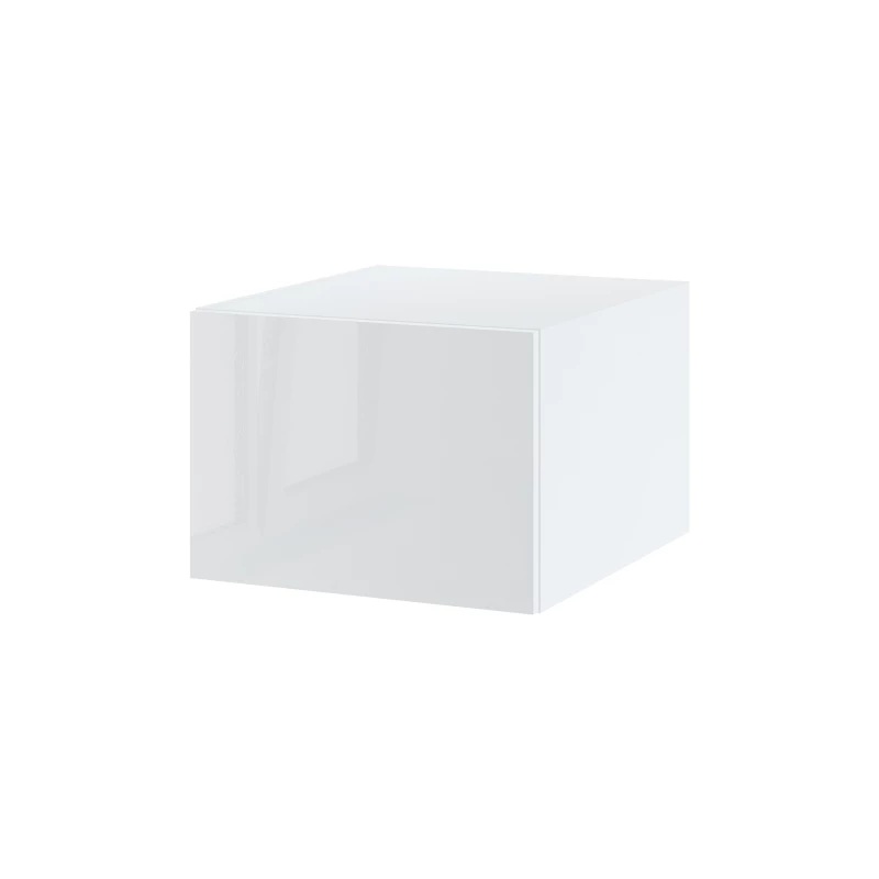 Kuchyňská závěsná skříňka IRENA - šířka 50 cm, lesklá bílá