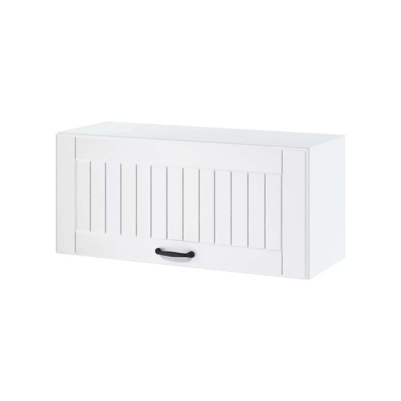 Závěsná kuchyňská skříňka LESJA - šířka 80 cm, bílá