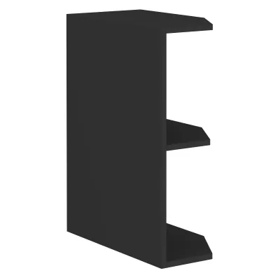 Dolní rohová skříňka AGAFIJA - šířka 30 cm, černá