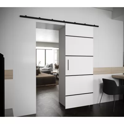 Posuvné dveře PERDITA 4 - 90 cm, bílé