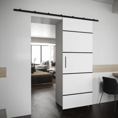 Posuvné dveře PERDITA 4 - 80 cm, bílé