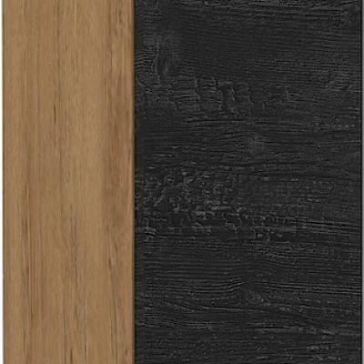 Horní kuchyňská skříňka MYRNA - šířka 30 cm, dark wood / dub lancelot