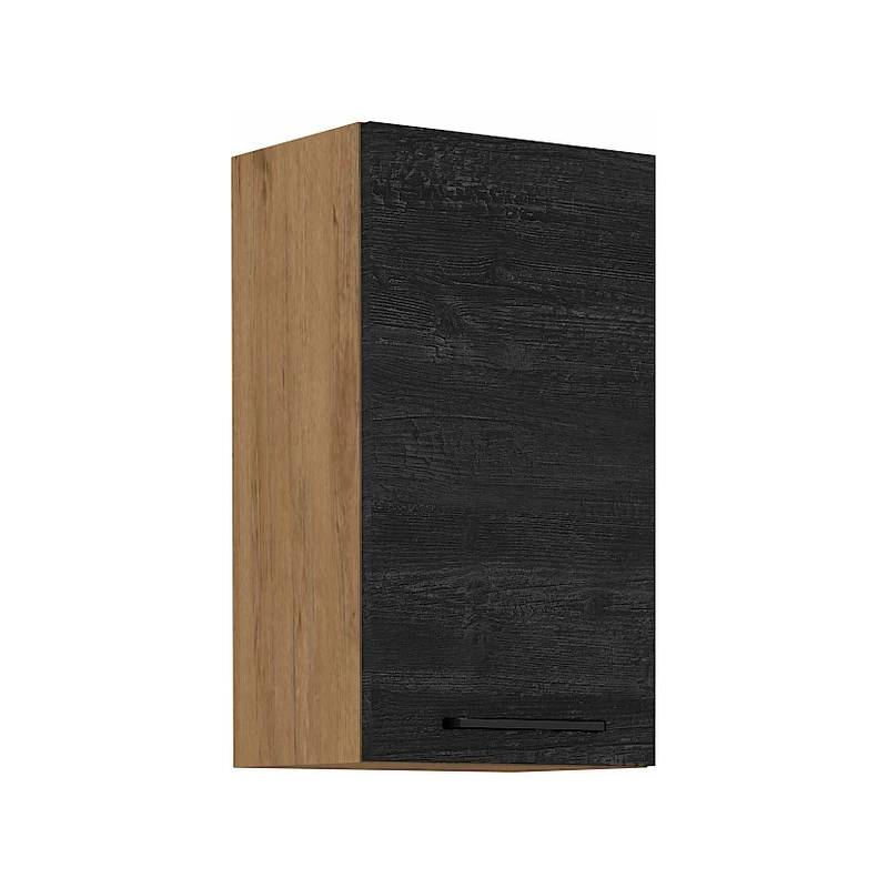 Horní kuchyňská skříňka MYRNA - šířka 40 cm, dark wood / dub lancelot