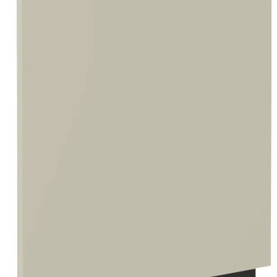 Dvířka pro vestavnou myčku AGAFIJA - 713x596 cm, cashmere / černé