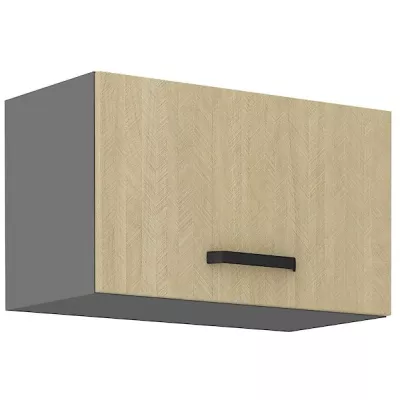 Digestořová skříňka MYRIAM - šířka 60 cm, vzorovaná / antracit