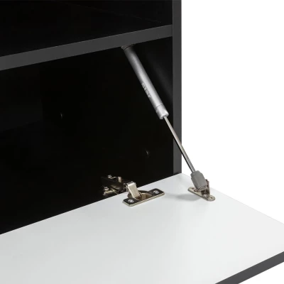 TV stolek na nožičkách PINELAND - černý