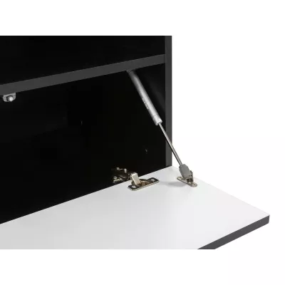 TV stolek na nožičkách PINELAND - černý