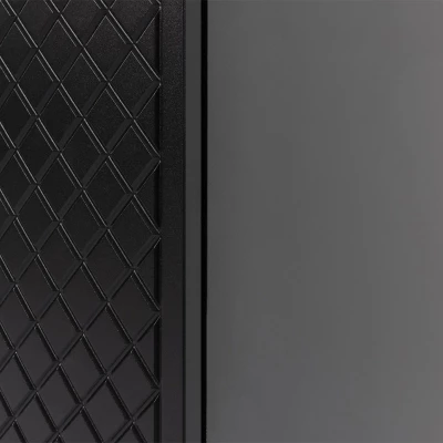 TV stolek na nožičkách PINELAND - černý