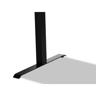 Výškově nastavitelný psací stůl HUTTO 2 - černý