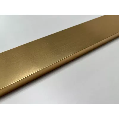 Šatní skříň LILIANA PREMIUM - 200 cm, bílá / zlatá