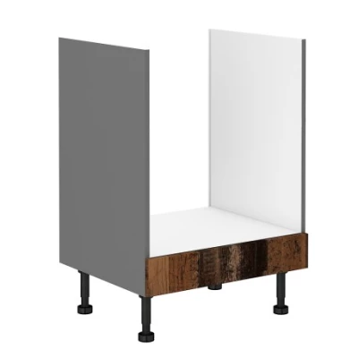 Sporáková skříňka PENKA - šířka 60 cm, old style / antracit