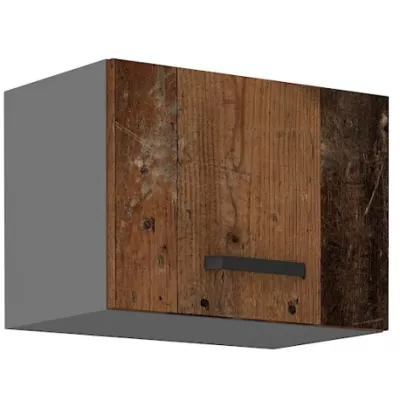 Digestořová skříňka PENKA - šířka 50 cm, old style / antracit