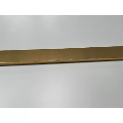 Šatní skříň TIMEA 3 PREMIUM - 120 cm, bílá / zlatá