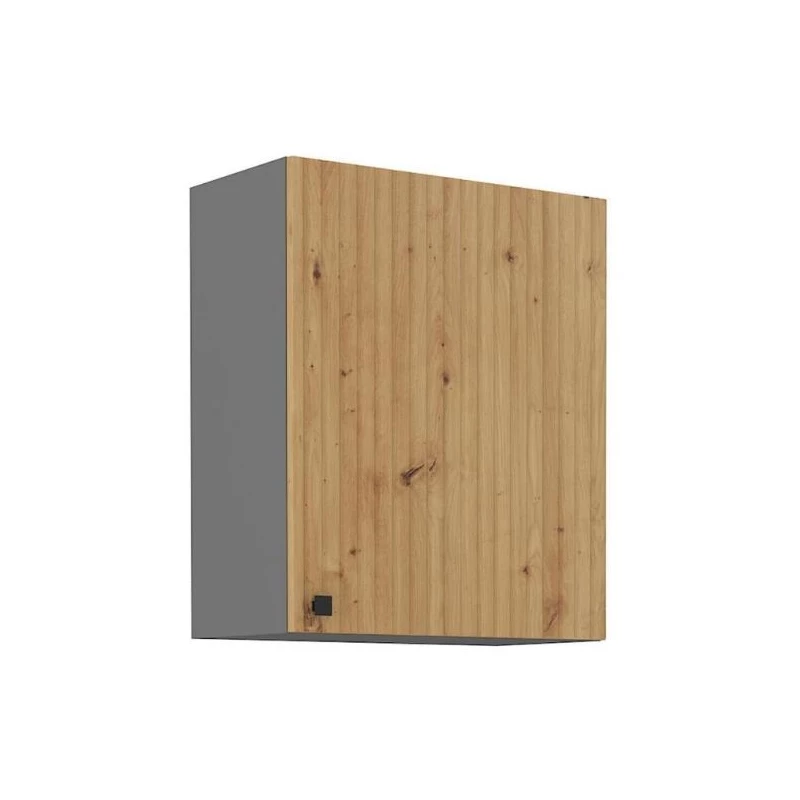 Horní kuchyňská skříňka NOMIN - šířka 60 cm, dub artisan / antracit