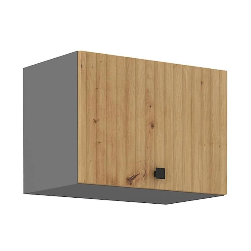 Digestořová skříňka NOMIN - šířka 50 cm, dub artisan / antracit