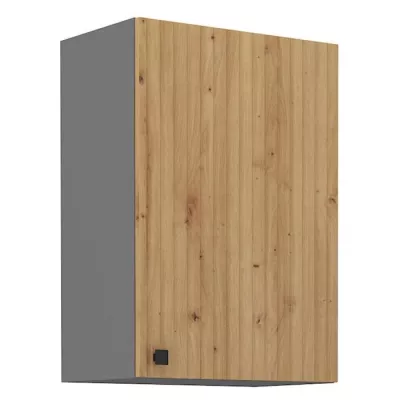 Horní kuchyňská skříňka NOMIN - šířka 50 cm, dub artisan / antracit