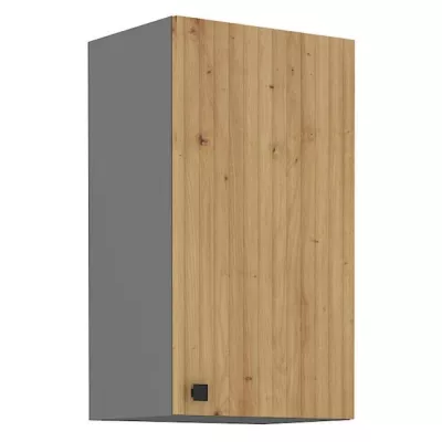 Horní kuchyňská skříňka NOMIN - šířka 40 cm, dub artisan / antracit